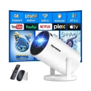 Mini Projector 1080P, 4K Projector Full HD with WIFI 6 and Bluetooth 5.2, Sup...