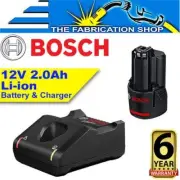 Bosch 12V 2.0AH Battery & Charger Starter Kit 4 Heated Jacket GBA 2.0 GAL 12V-40