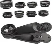 BEBEMOKO 1 Set Mobile Phone Camera Lens Kit Wide Angle Macro and Fisheye Lenses for Smartphones for Photography Enthusiasts Create Stunning Urban and Group Shots