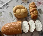 FAKE FOOD LOT 6 BREAD LOAF Roll Slice Prop FRENCH SEED PROP STORE DISPLAY Faux