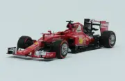 Ferrari SF15 Sebastian Vettel 2015 Rare Formula 1 F1 Diecast Car 1:43+Magazine