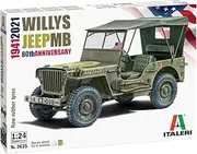 Italeri 1:24 Scale Willys Jeep MB 80th Anniversary Model Kit