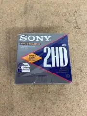 Sony MFD 2HD Micro 3.5" Floppy Disk IBM Formatted 10 Diskettes in Pack Brand New