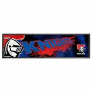 NRL Bar Runner - Newcastle Knights - Bar Mat - Team Logo -