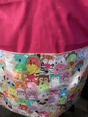Kids Handmade Chair Bag first name embroidered free. (squish mallow)