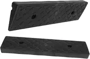 LAPYAPPE 2pcs Plastic Threshold Ramp for Wheelchairs Scooters Easy Access Ramp for Doors Steps Curbs Cars Anti-Slip Lightweight
