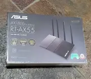 New Sealed ASUS RT-AX55 AX1800 Dual-Band Wi-Fi (802.11ax) 6 Wireless Router