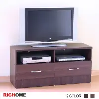 在飛比找蝦皮商城優惠-RICHOME TV150 爵士雙抽4呎電視櫃-2色 電視櫃