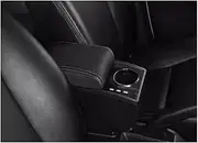 Arm Storage Box for Fabia 3 III 2015-2022 Car Armrest Storage Box Cup Holder Armrest Storage Box Armrest Box(M1 Red Line 3usb)