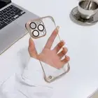 Ultra Thin Frameless Clear Phone Case For iPhone 14 Pro Max 14 Pro 13 Slim Cover