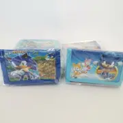 12pc Wholesale Bulk Lots Kids Boys Sonic Purse Wallet Tri-Fold Mixed