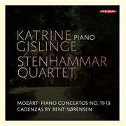 Piano Concertos Mozart / Gislinge / Stenhammar Quartet MUSIC CD NEW SEALED