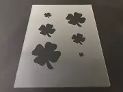 St. Patrick's Day #7 Stencil 10mm or 7mm Thick, 4 leaf clover, Leprechaun, Beer