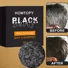 2024 Mens Grey Coverage Bars Shampoo Hair Darkening Black Soaps for Grey .new