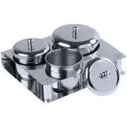 Dappen Dish Jar Set Stainless Steel