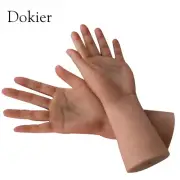 Dokier Silicone Female Hands Model Lifesize Mannequin Display Fake Female Hands