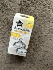 Tommee Tippee - Closer To Nature Teat - 3 Months+ - 2 Pack - RRP $10.95