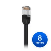Ubiquiti UACC-Cable-Patch-Outdoor-8M-BK UniFi Patch Cable Outdoor 8M Black, Single Unit All-weather, RJ45