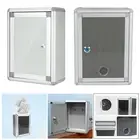 Stainless Steel Locking Mailbox Letterbox Ballot Comment Box