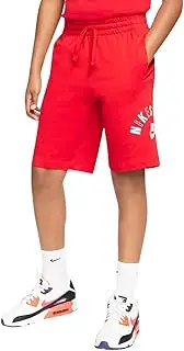 [Nike] Sportswear Boys Jersey Shorts (Red) Size Large