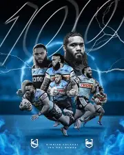 CRONULLA SHARKS NRL RUGBY team PLAYER poster, BARGAIN,LEGEND,1