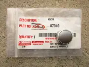 07 - 10 TOYOTA AVALON RADIO CD PLAYER RECEIVER KNOB W/O NAV OPTION QTY 1 OEM NEW