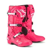 Tech 10 Boots Diva Pink White