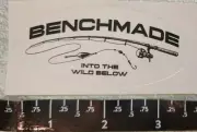 #10 - Benchmade Into the Wild Below Fishing Series Vinyl Decal Sticker Shot Show