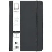 Modena A5 Recycled PU Plain Notebook Black
