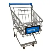 My Life As A Shopping Cart Walmart Mini Cart Toy Metal Kid's Pretend NWOT