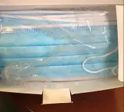 ASTM LEVEL 2 Disposable Medical Surgical Filter Face Masks 3 Ply Blue, 50 or 100