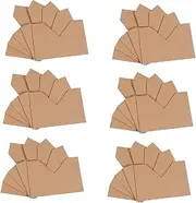GLEAVI Cardboard Frame Corner Guards DIY Corners Protectors Mirror Frame Picture Frame Embroidery Easy to Fit Kraft Paper