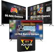 Yepyuth Retro Gaming Console 1T SSD with 16,191 Preloaded Games, 80+ Emulators, Plug and Play for PC