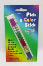 Pick A Color Stick Magic Trick - Close-Up, Pocket, Street, Strolling, Easy To Do