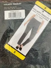 Hilary Radley Ladies 29" Inseam Small Slim Built-In Tummy Control Pull On Pants