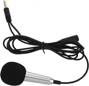 Kisangel Portable Mini Microphone for Mobile Phones Professional Condenser Mic for Karaoke and Live Streaming Stylish Design with Sound for Enhanced Vocal Performance