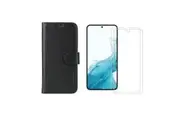 iCoverLover For Samsung Galaxy S22 Wallet Case + [2-Pack] Screen Protectors