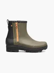 Bogs Boots Holly Rain Zip Women's Casual Waterproof Boots GREEN Size US 10/EU 41