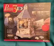 Wrebbit Puzz3D Thomas Kinkade THE GAZEBO 3D Puzzle Lights Up 231 PCS -- Sealed!
