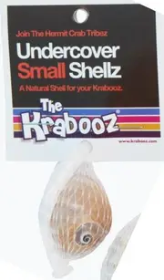 The Krabooz Spare Undercover Hermit Crab Shellz Natural Sml