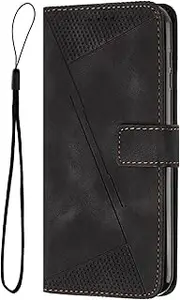 [YBROY] Case for Oppo A78 5G, Magnetic Flip Leather Premium Wallet Phone Case, with Card Slot and Folding Stand, Case Cover for Oppo A78 5G.(Black)