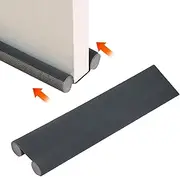 [Generic] Door Draft Stopper | Door Draft Stoppers for Bottom of Door - Adjustable Door Sweeps, Cold Air Stopper Sweep, Sliding Door Draft Guard, Sound Proof