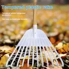 Leaf Rake for Gardening Small Size Lightweight Plastic Garden Yard Durable