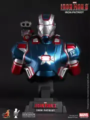 HOT TOYS IRON MAN 3 IRON PATRIOT 1/4 SCALE LIMITED EDITION BUST HTB12 NEW U.S.