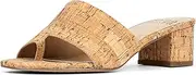 [Donald J Pliner] Women's Naia Sparkle Cork Heeled Sandal