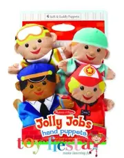 Melissa and Doug Jolly Helpers Hand Puppets
