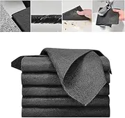 2025 New Thickened Magic Cleaning Cloth, Reuseable Magic Microfiber Cleaning Cloths, Multipurpose Miracle Cloth Microfiber Towels Rags for Kitchen, Window, Glass, Cars (5Pcs, 30 * 40cm)