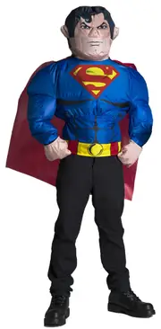 Superman Inflatable Costume Top for Adults - DC Comics
