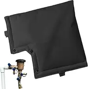 34x32x2cm, Waterproof Insulation Pouch, Outdoor Water Pump Cover, Preventer Insulation, Freeze-Proof Backflow Cover, Insulated Pump Cover, Water Pump Weatherproof Covers for Backyard, Parks
