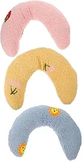 FRCOLOR U-Shaped Dog Pillow for Anxiety Relief Calming Bed Neck Protection for Cats